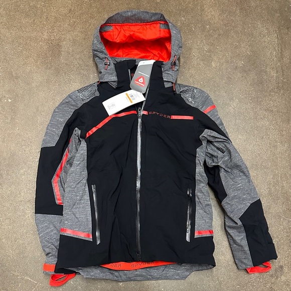 Spyder Men's Black Gray Ski Jacket with Red Accents SPYDER
Titan GTX ski jacket - Picture 5 of 16
